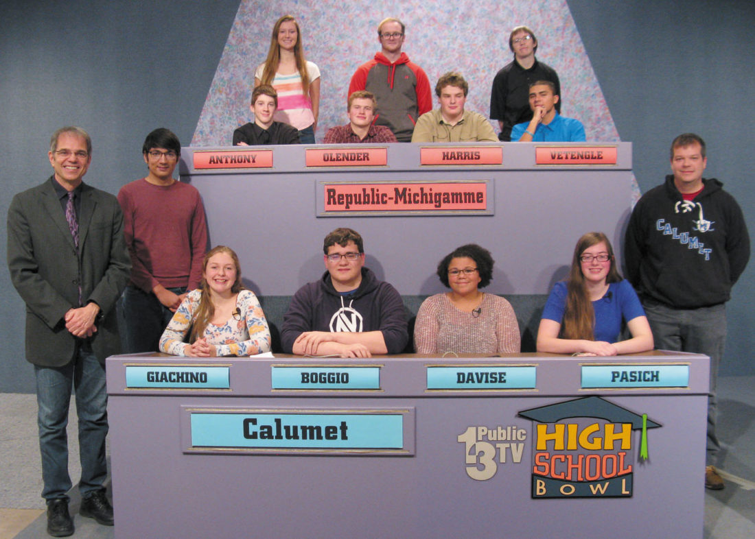 RepublicMichigamme competes in High School Bowl News, Sports, Jobs